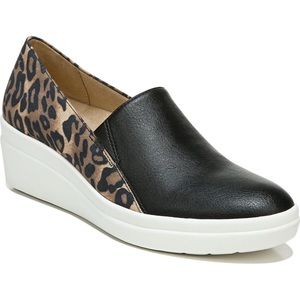 Naturalizer Sandra Leopard Wedge